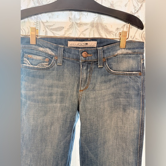 Joe's Jeans Dark Blue Straight Leg Women's Jeans - Picture 6 of 8